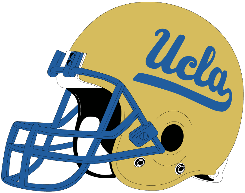 UCLA Bruins 0-Pres Helmet Logo diy DTF decal sticker